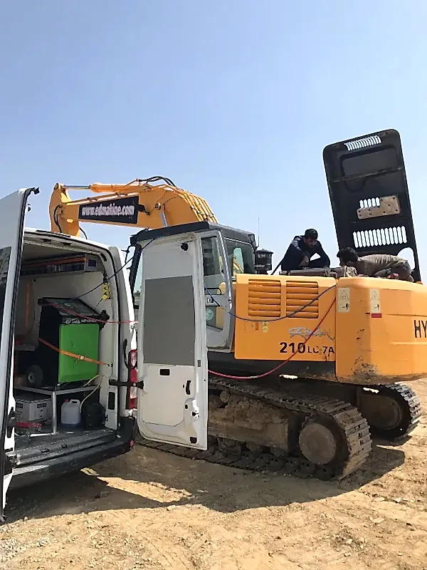 Excavatör Klima Bakım Onarımı Excavatör Klima Bakım Onarımı