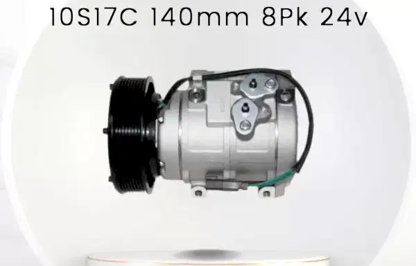 Kompresör CAT. 10S17C 140mm 8Pk 24v